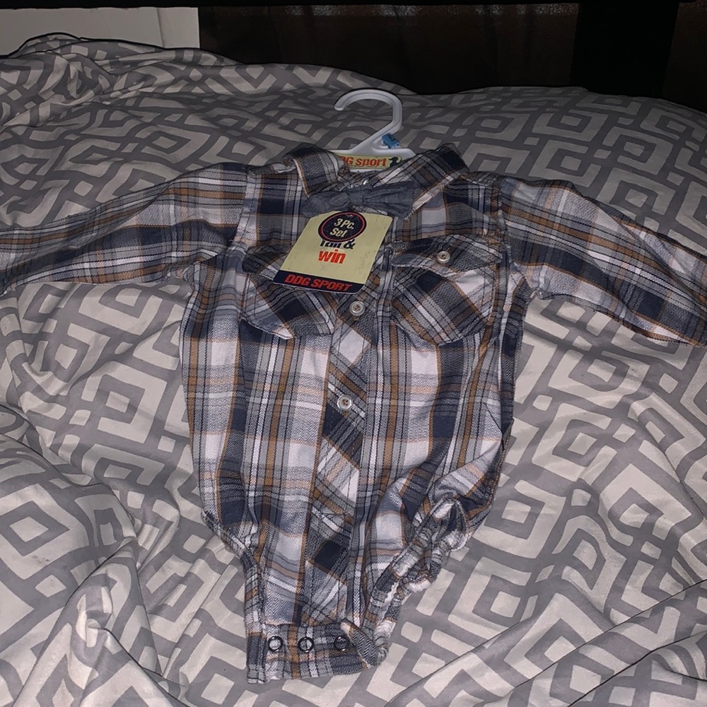 Baby boy long sleeve onesie